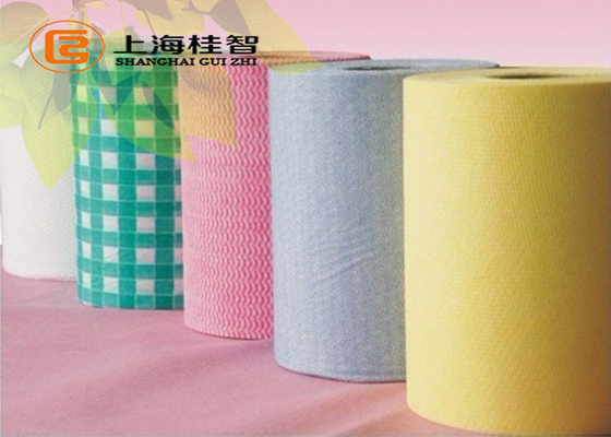 de gegolfte polyester spunlace veegt broodjesviscose af spunlace afveegt broodjeskeuken het schoonmaken afveegt huishouden schoonmakende doek
