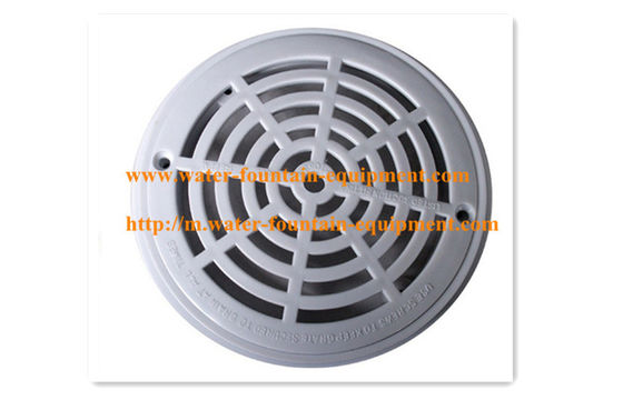 ABS/het Zwembadtoebehoren 208mm van pvc Ronde Hoofdafvoerkanaaldekking
