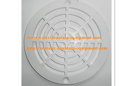 ABS/het Zwembadtoebehoren 208mm van pvc Ronde Hoofdafvoerkanaaldekking