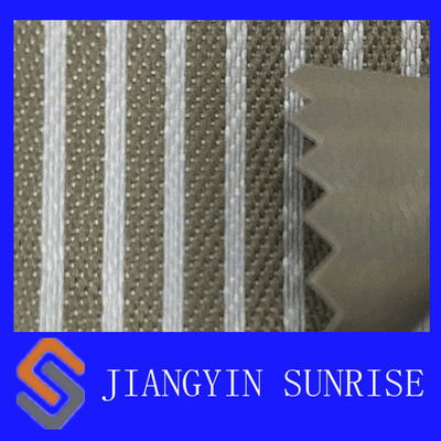 420D de beige Stof van de de Stoffenpvc Met een laag bedekte Polyester van Oxford van de Tandenstokerkorrel Nylon