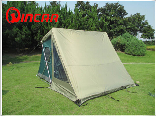 150D de stoffentent van Oxford en het Afbaarden van groene 2.5m × 2m voor het kamperen