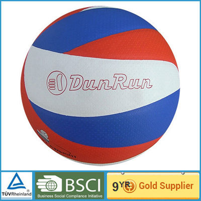 Synthetisch het leervolleyball van de douanedruk Pu 5#/officieel strandvolleyball