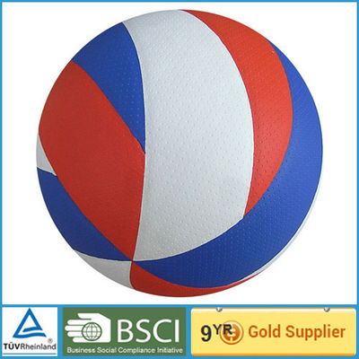 Synthetisch het leervolleyball van de douanedruk Pu 5#/officieel strandvolleyball