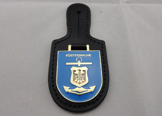 Het manier Aangepaste Kenteken van de het Leerzak van HUSTENWACHE Pu voor Promotiegift