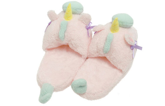Das Einhorn - weiche pantoffeln de Pluchepantoffels van het de winterhuis voor meisjesdames