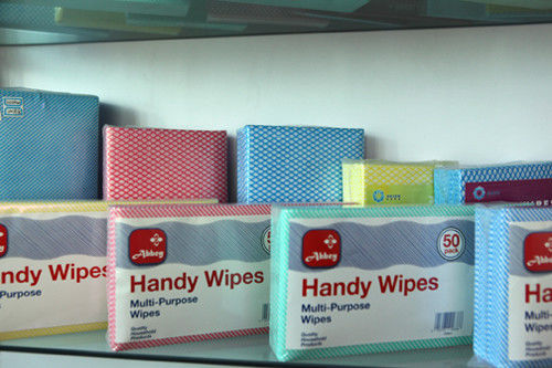 Van het Broodjesspunlace van de olie Absorberende Niet-geweven Doek Niet-geweven de Stoffendoek