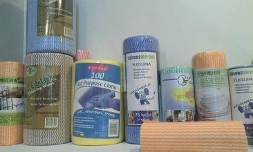 Van het Broodjesspunlace van de olie Absorberende Niet-geweven Doek Niet-geweven de Stoffendoek