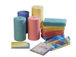 De aangepaste Geweven Schoonmakende Doeken 40 PCs/Pak van Huis Schoonmakende Producten niet