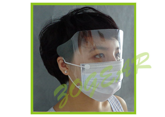 niet-geweven Medisch het Gezichtsmasker van het 3 vouw Proschild, Wit Chirurgisch Gezichtsmasker